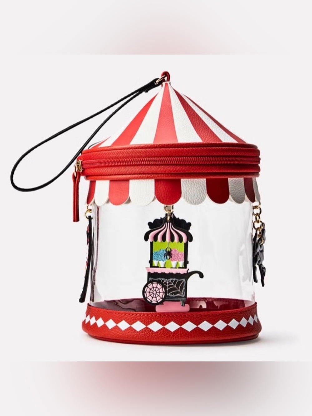 ๐๐ช BATH & BODY WORKS HALLOWEEN CIRCUS CAROUSEL WRISTLET/PURSE. BRAND NEW!